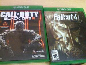Call Of Duty Black Ops 3 Y Fallout 4 Para Xbox One A S/230