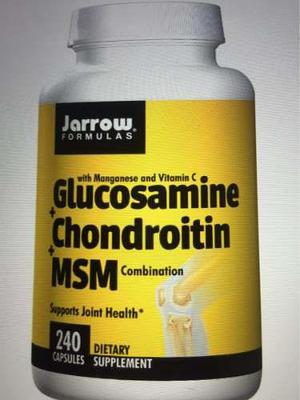Glucosamine Chondroitin Y Msm 240caps Jarrow Fórmula