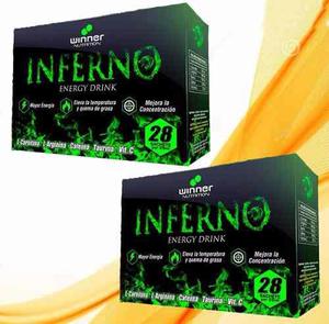 Inferno Nuevo Quema Grasa 100%natural..delivery+ 28 Gratis
