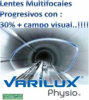 Lentes Multifocales Varilux Physio: 30% Más Campo Visual