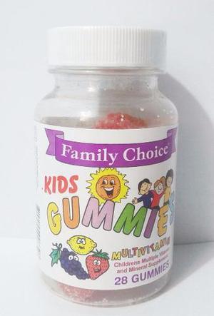 Multivitamina Gummies Family Choice Salud Niño Hogar