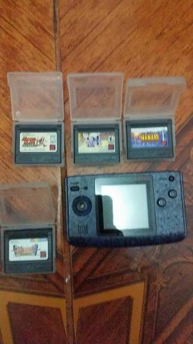 Neo Geo Pocket Color + 4 Juegos