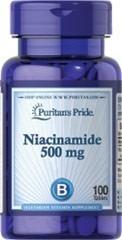 Niacin Niacinamide 500mg 100 Tablets Vitamina B3 Usa
