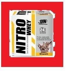 Nitro Whey 3 Cajas De 10 C/u Total 960gr Mpcnutriciondeporti