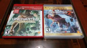 Pack Uncharted 1 y 2 Ps3