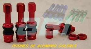Pitones,valvulas De Llanta,aluminio,racing,colores