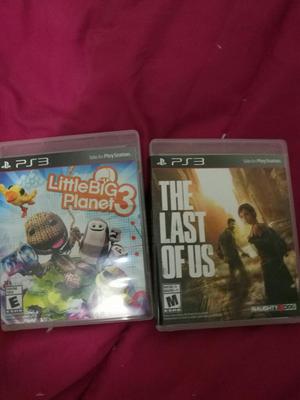 Ps3 The Last Of Us Y Little Big Planet 3