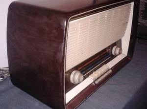 Radio Antiguo Aleman Punto Azul Para Decoracion