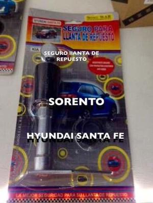 Seguro Llanta Respuesto Kia Sorento Y Hyundai Santa Fe