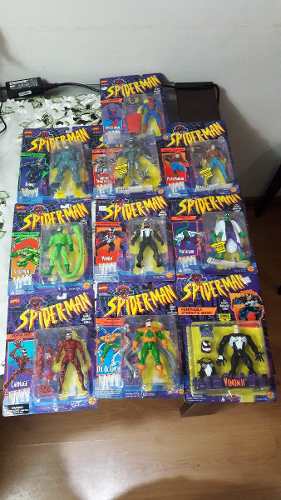 Spiderman Figuras Venom, Octopus, Scorpion (toy Biz)