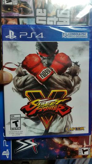 Street Fighter V Ps4 Nuevo Sellado