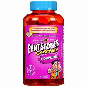 Vitamina Americana Niños Flintstones Completa, 180 Gomitas