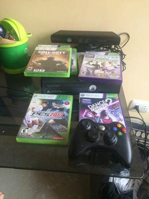 Xbox  Gb + Kinect + 01 Mando + 06 Juegos
