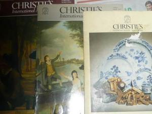 3 Revistas De Arte Y Antiguadades De La Casa Christie's