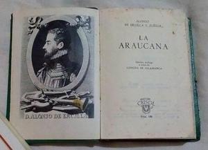 Aguilar Crisol La Araucana Alonso De Ercilla Buena