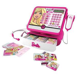 Caja Registradora Con Sonidos Barbie En 3idiomas Original