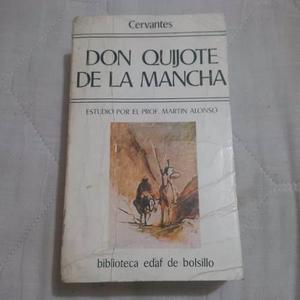 Don Quijote Cervantes Edaf Esp. Excelente Condición 9/10