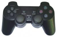 Dos controles tipo PlayStation USB para todo tipo de juegos,