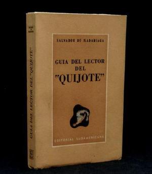 Guia Del Lector Del Quijote Ensayo Psicologico Sobre Quijote