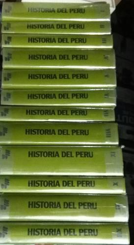 Historia Del Peru - Juan Mejia Baca (tapa Dura) - 12 Tomos