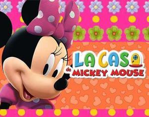 Kit Imprimible 2 Minnie Rosa De La Casa De Mickey Mouse