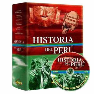 Libro Enciclopedia Historia Del Perú Lexus Original + Cd