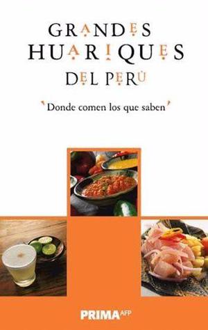 Libro Turismo Gourmet Huariques Del Perú Nuevo Original
