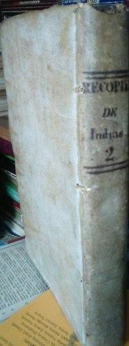 Libros Antiguos - Recopilacion De Leyes De Las Indias - 1791