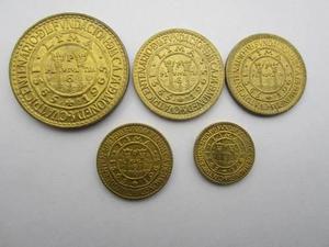 Monedas Del Peru Serie Completa Casa De La Moneda Lima 1965
