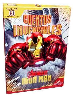 Regalo Navidad Cuentos Invencibles Avengers Iron Man + Cd