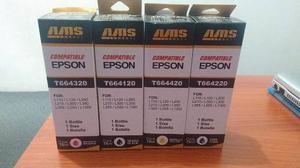 Tinta Compatible Para Impresora Epson L220/l310/l365/l455