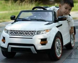 Carro A Bateria Land Rover Para Niños Pantalla Musica