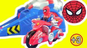 Hombre Araña Super Hero Aventuras Con Lanzador / Hasbro