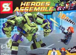 Hulk Mecha - Serie Hulkbuster Con Laboratorio Stark Avengers