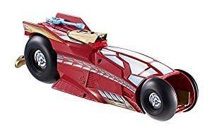 Juguete Hot Wheels Mega Lanzador Moto Iron Man / Mattel
