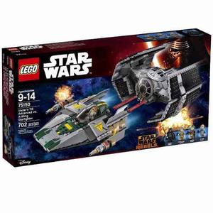 Lego Star Wars 75150 Vaders Tie Advanced Vs A-wing 702piezas