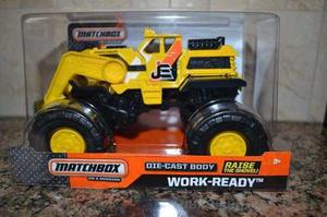 Matchbox On A Mission Work Ready 4x4 Die Cast Tractor Amaril
