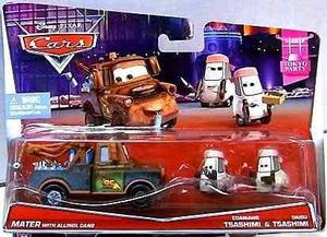 Mc Mad Car Cars Disney Mater Edamame Daisu Tsashimi Pack