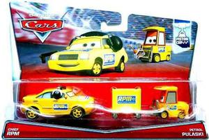 Mc Mad Car Cars Disney Pixar Chief Rpm Petrol Pulaski Pack