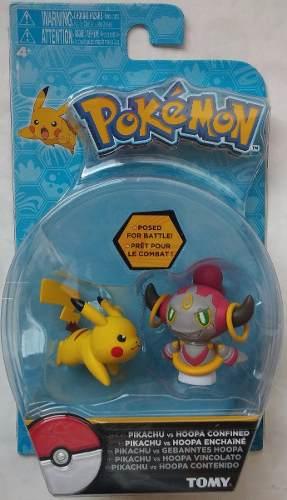 Pokemon - Figura De Accion Pikachu Vs Hoopa Original De Tomy