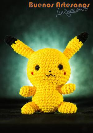 Pokemon Pikachu Amigurumi