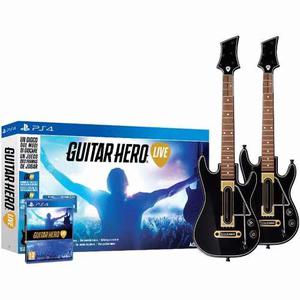 Ps4 Guitar Hero Live Supreme Party Edition:2 Guitarras+juego