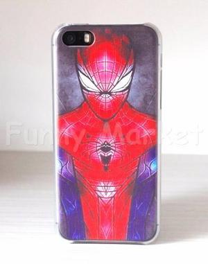 Spiderman Hombre Araña Case Carcasa Iphone 5 5s Se 15 Soles