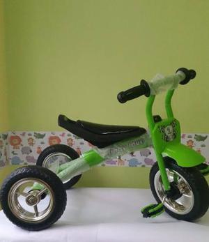 Triciclo Coche Bicicleta Para Bebes Niños Acero Nuevo