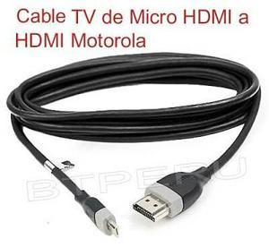Cable Micro Hdmi A Hdmi Motorola