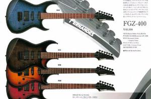 Guitarra Electrica Super Strat Japonesa Fernandez Fgz400