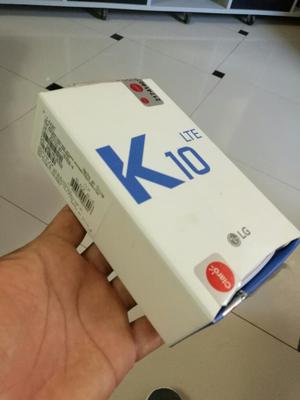 Lg K10 en Caja