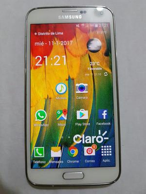 Vendo Celular Samsung S5 Blanco