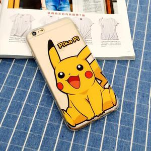 Case Funda Pokemon Go Pikachu Para Iphone 6 6S 5 5 S SE con