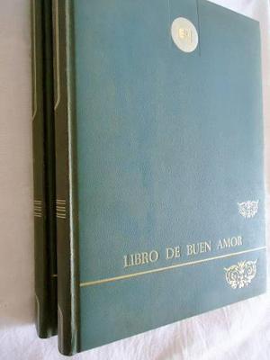 Libro De Buen Amor - Juan Ruiz Arcipreste De Hita 2 Tomos